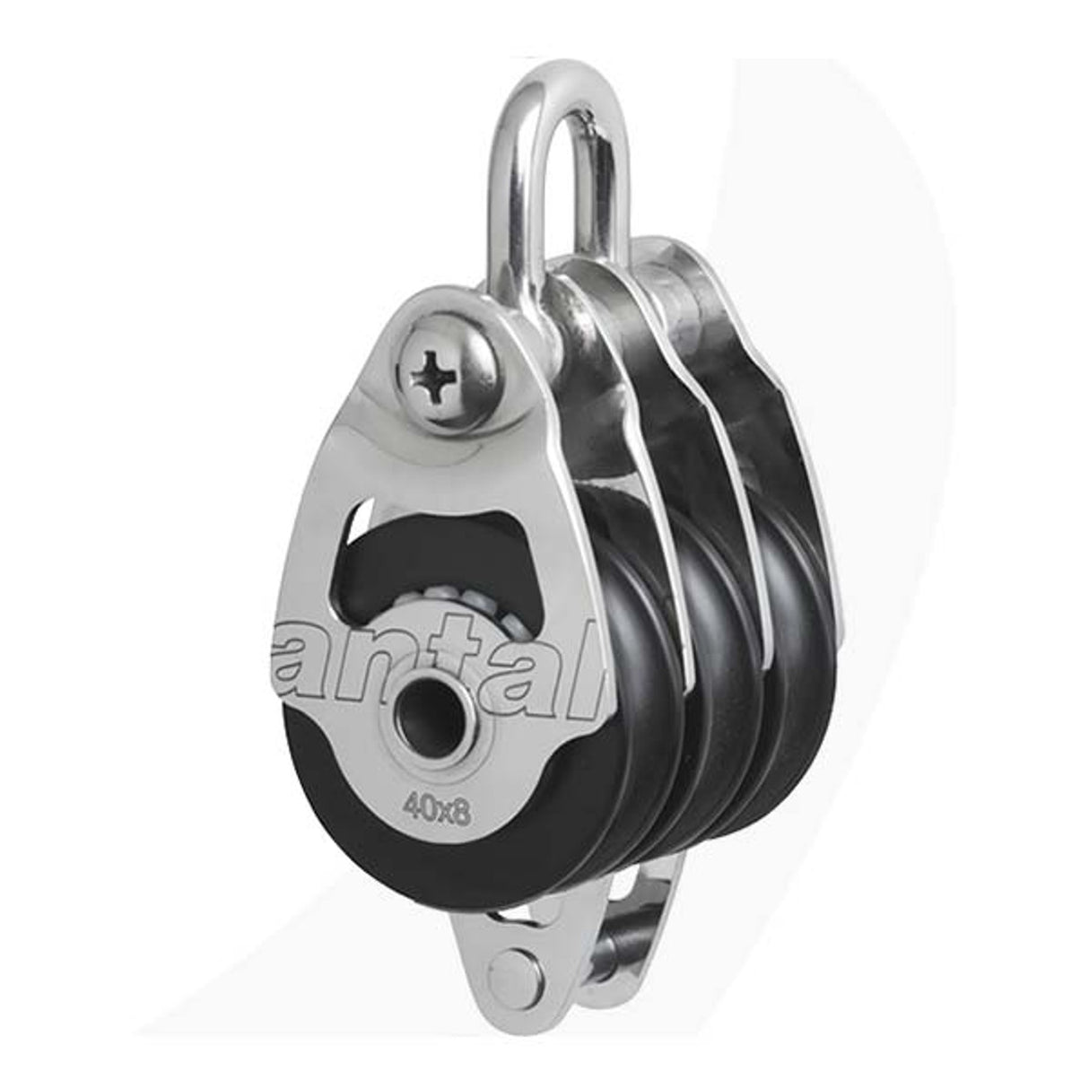 Antal 40mm Triple Shackle Block w/ Becket