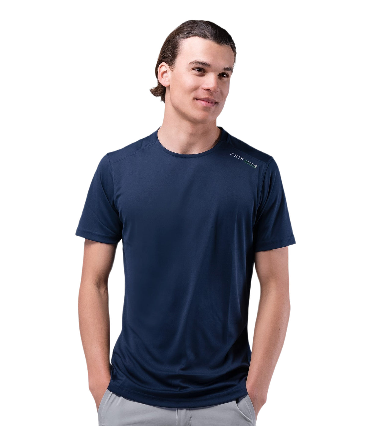 Zhik Mens UVActive Short Sleeve Top - Navy