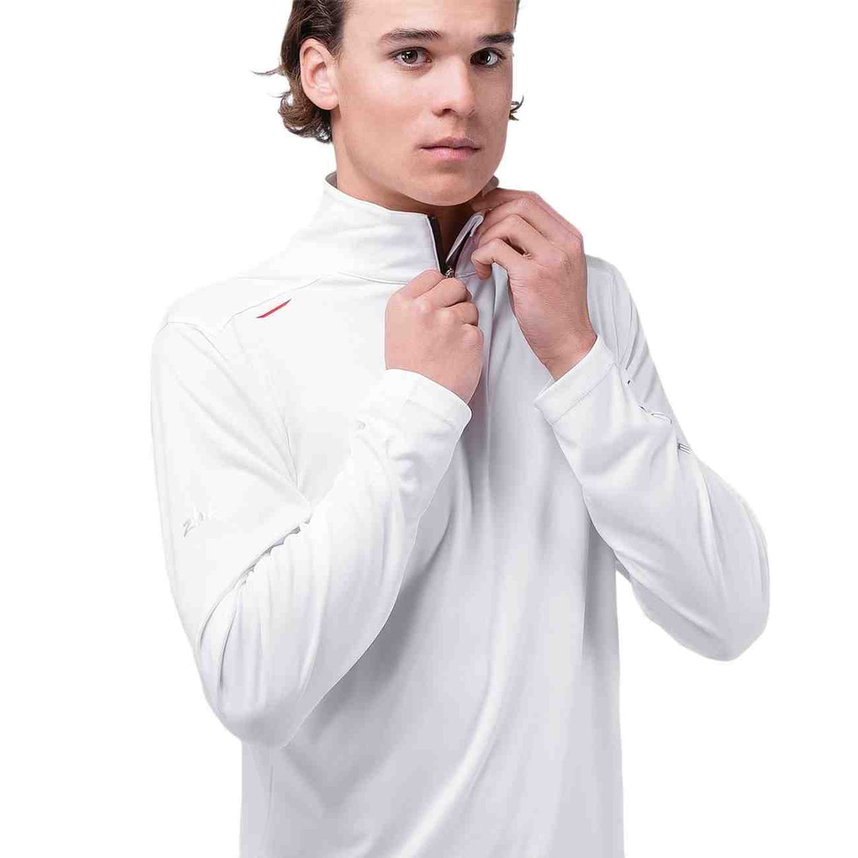 Zhik Mens UVActive High Collar 1/4 Zip Top