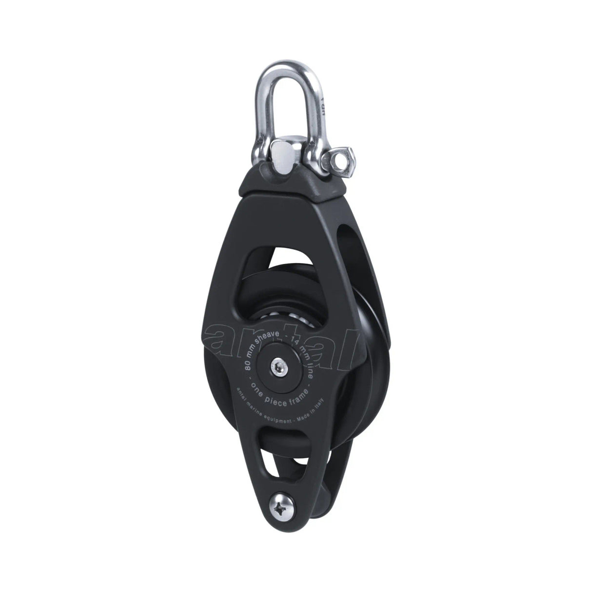 Antal 80mm OPF Single Swivel Block, Becket