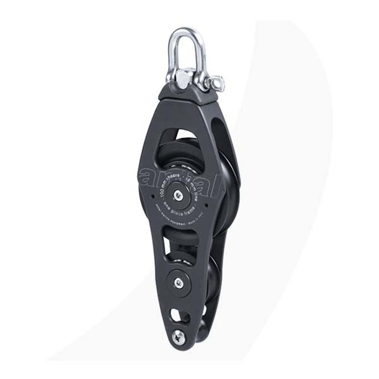 Antal 100mm OPF Fiddle Block w/ Becket