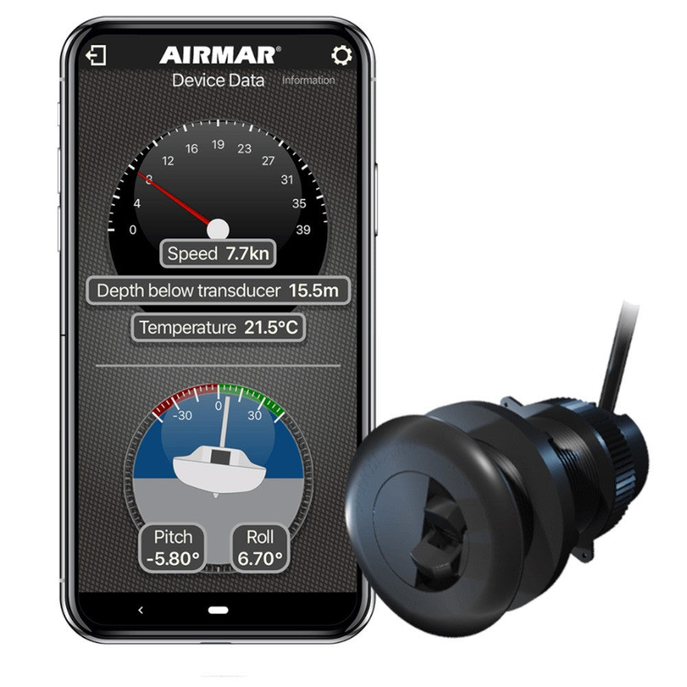 Vakaros DST820 Wireless Depth and Speed Transducer