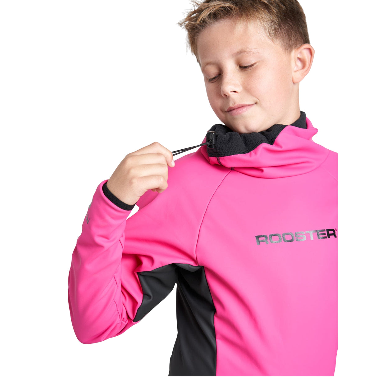 Rooster Junior Classic Aquafleece Top Last Season Pink. Clearance sizes M, L