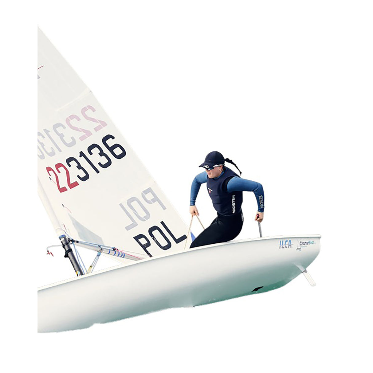 Rooster Race Pinnies Bib