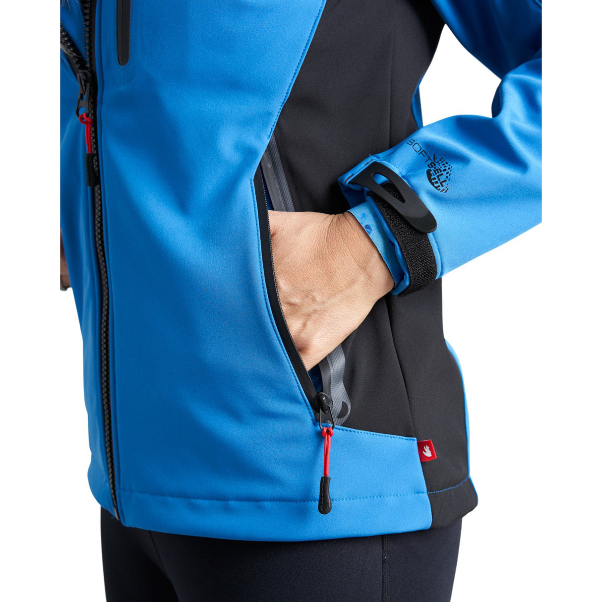 Rooster Womens Soft Shell Jacket (Without Hood)