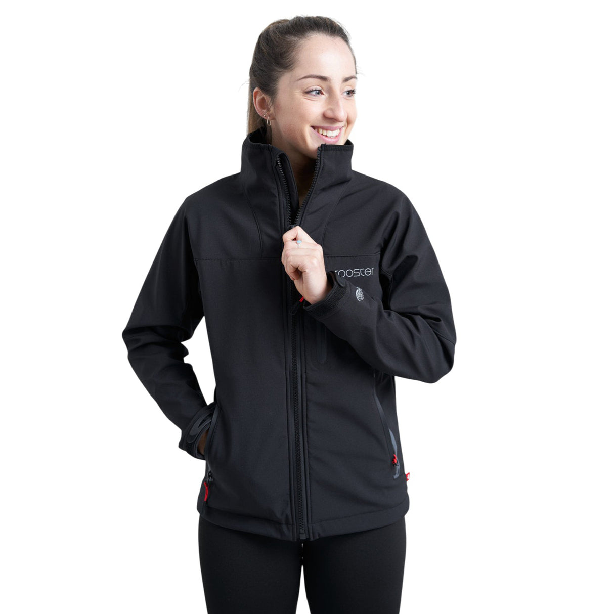 Rooster Womens Soft Shell Jacket (Without Hood)