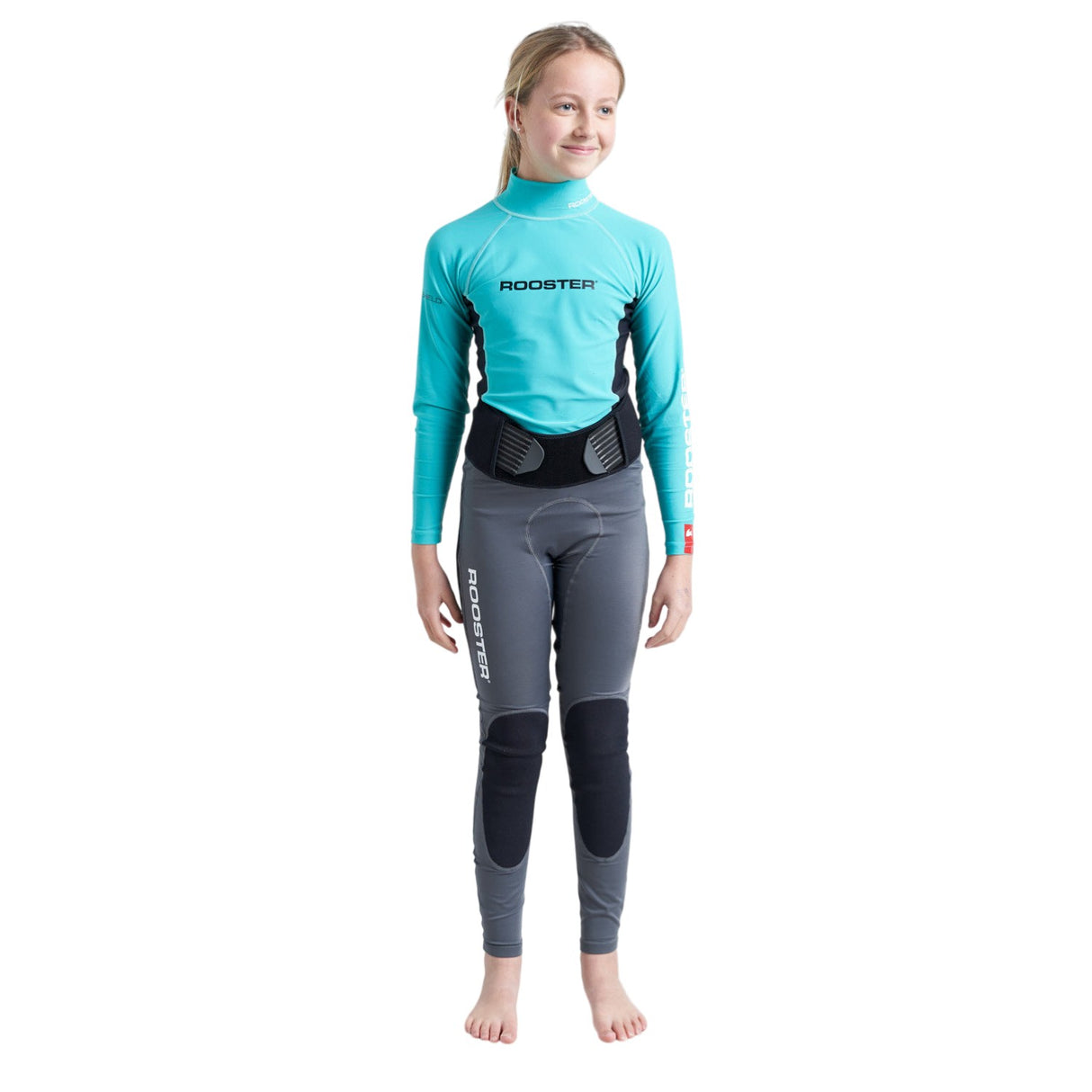 Rooster Junior Pro Rash Leggings, New Version