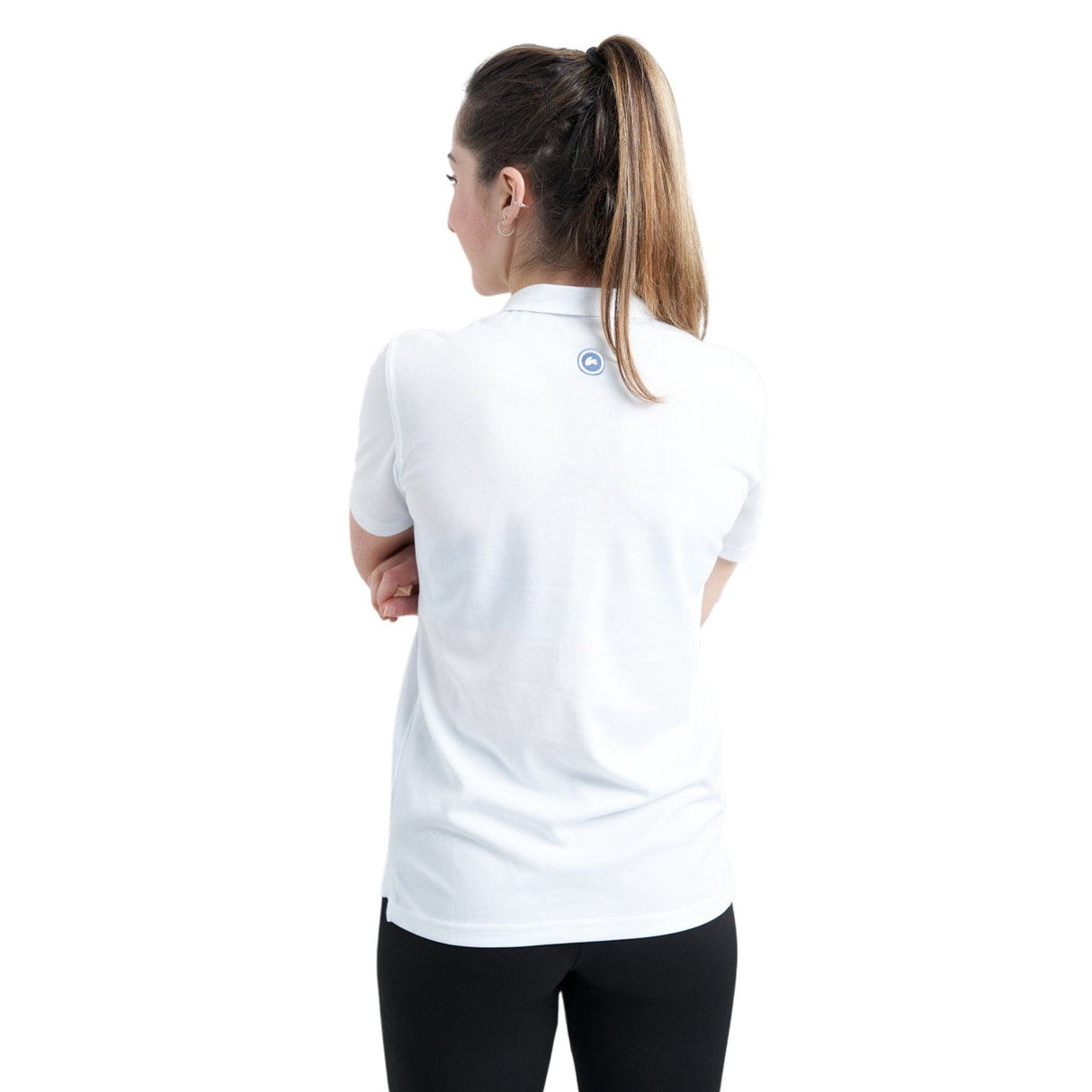 Rooster Technical Polo for Women (White)