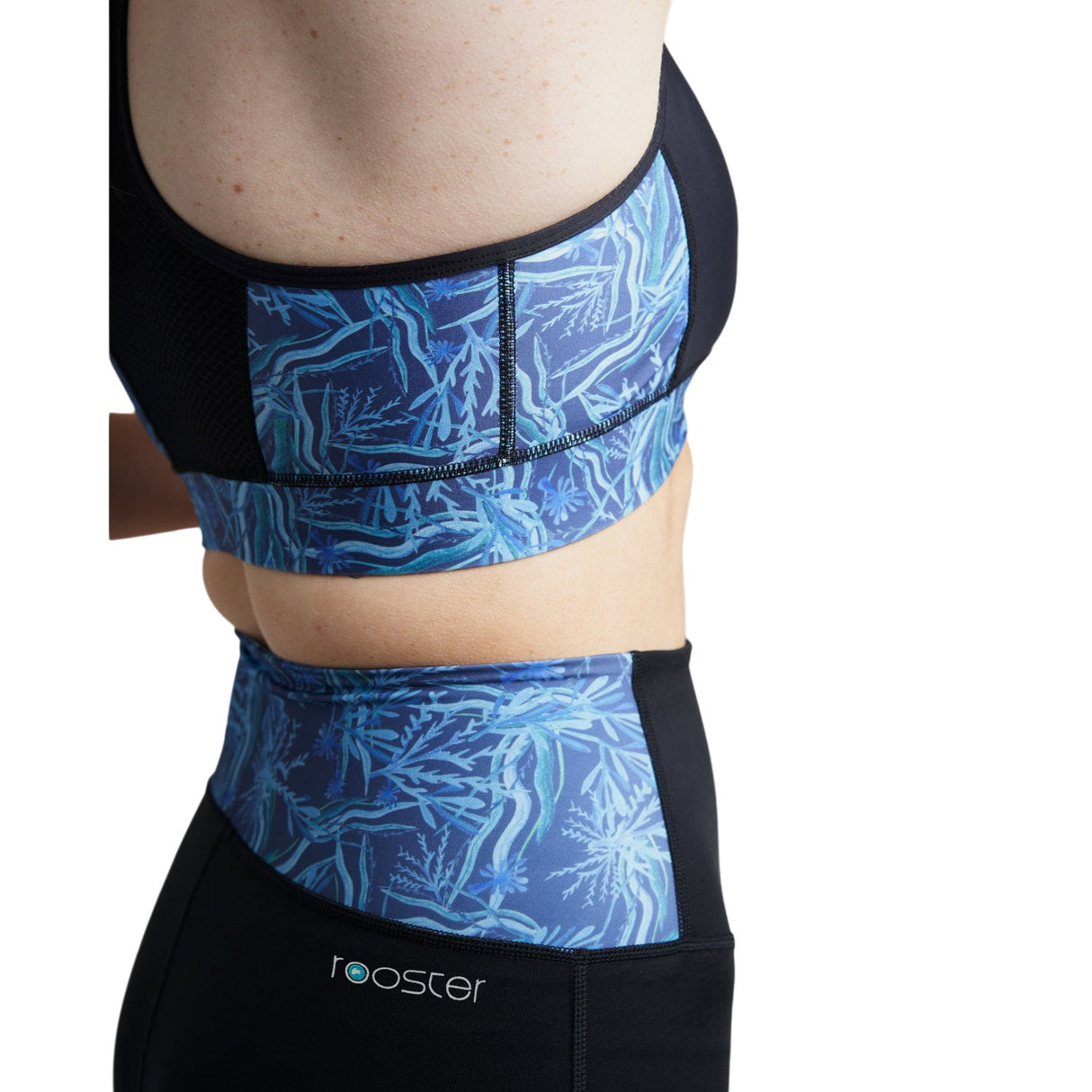 Rooster Womens Sports Bra/Bikini Top - Seagrass