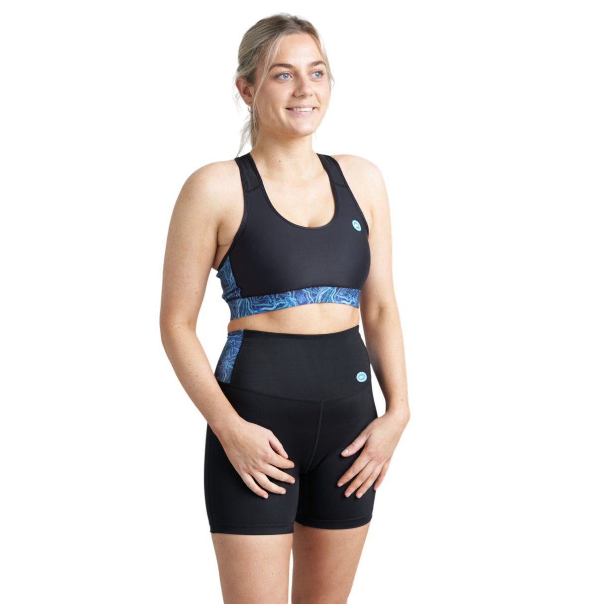 Rooster Womens Sports Bra/Bikini Top - Seagrass