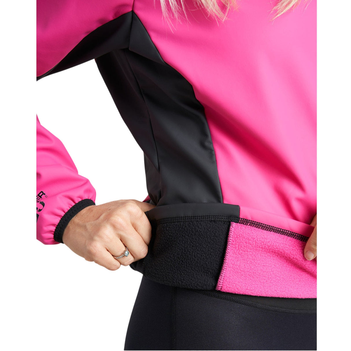 Rooster Womens Classic Aquafleece Top (Pink, Cyan)
