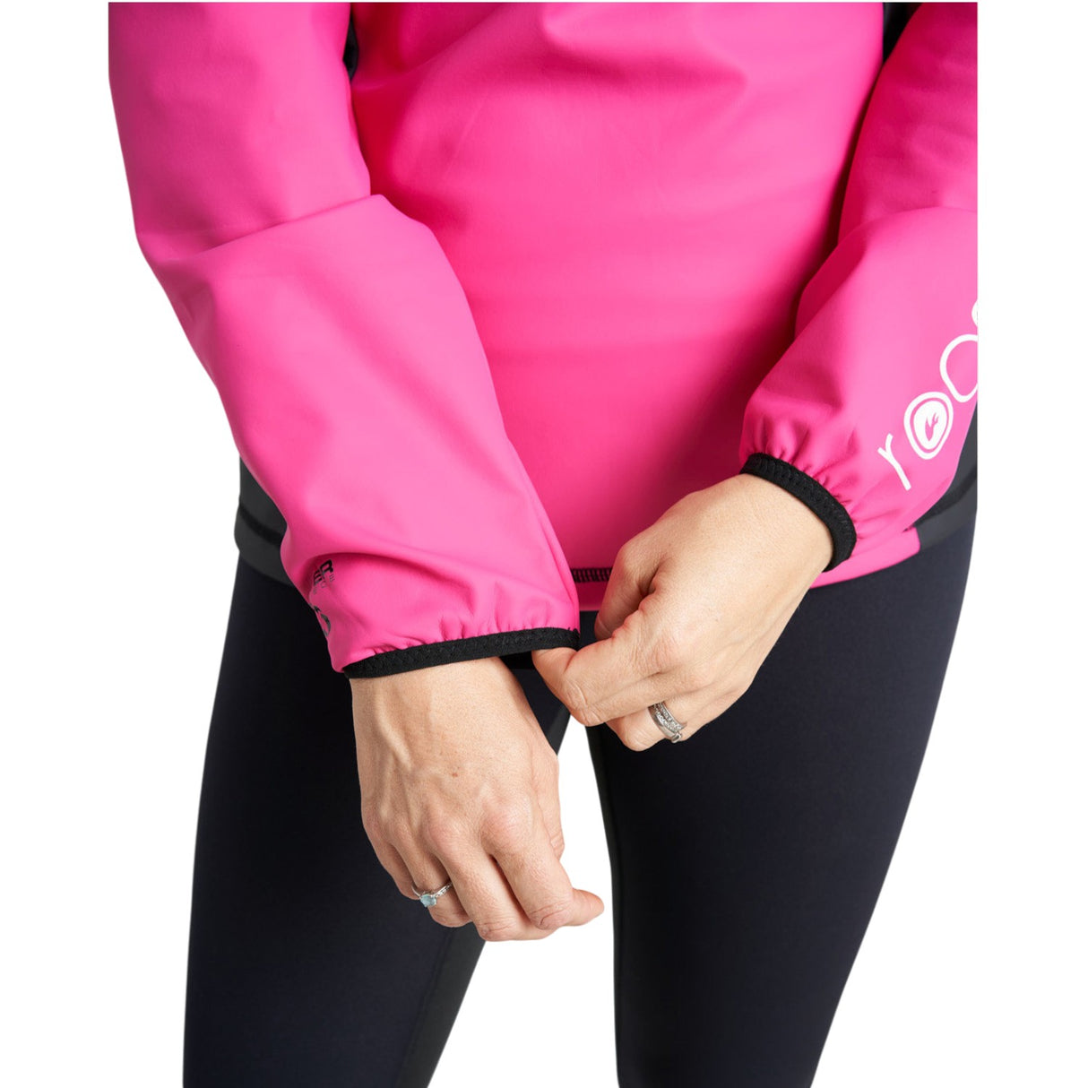 Rooster Womens Classic Aquafleece Top (Pink, Cyan)