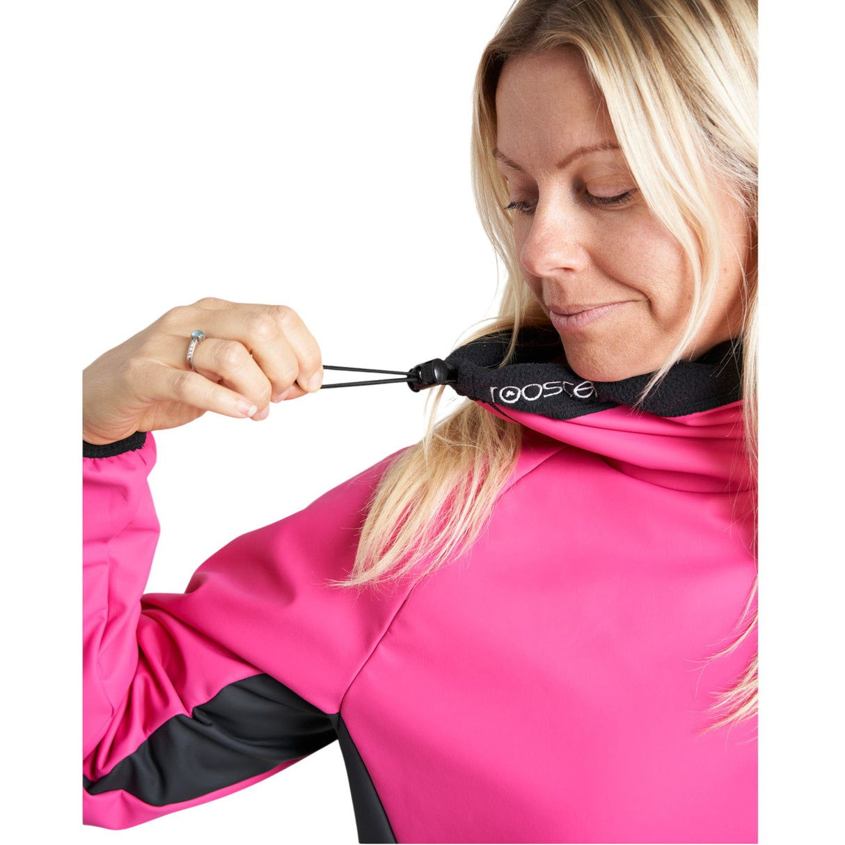 Rooster Womens Classic Aquafleece Top (Pink, Cyan)