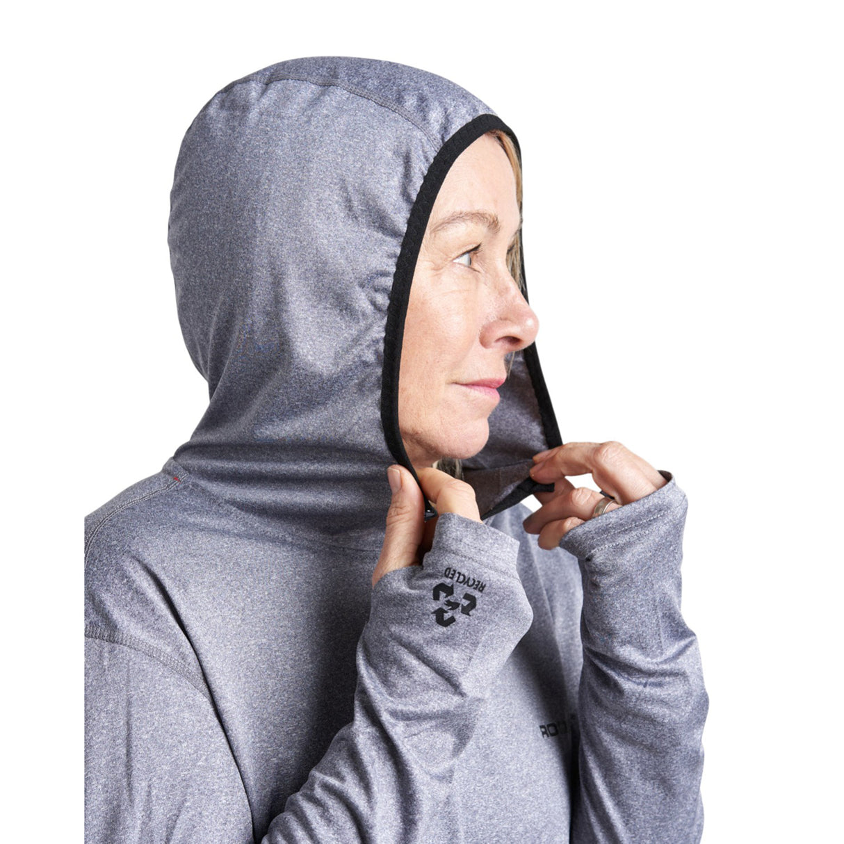 Rooster Hooded Quick Dry UVF 50+ Tech T-Shirt Long Sleeved