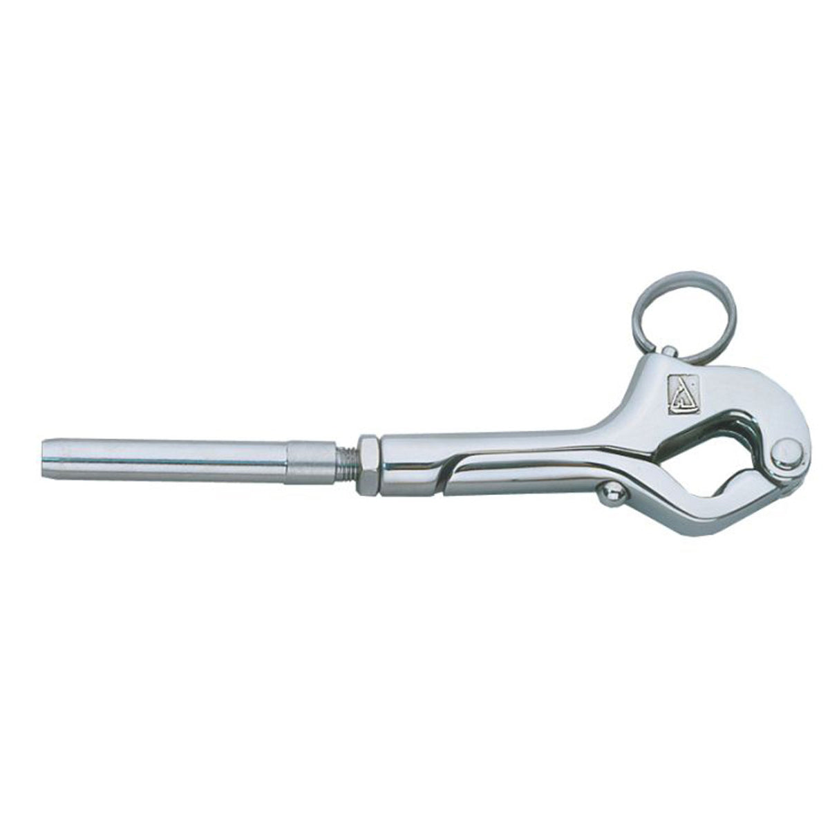 Johnson Marine Machine Swage "Extreme Duty" Lifeline Pelican Hook 1/16" Wire Offshore Series