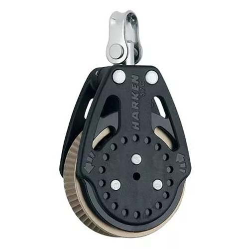 Harken 57mm Carbo Ratchamatic Block Swivel - 1.5x Grip
