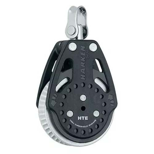 Harken 57mm Carbo Ratchamatic HTE Block, Swivel, 2x Grip