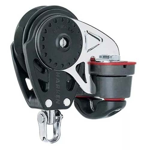 Harken 57mm Carbo Ratchamatic Block Swivel w/Cam Cleat