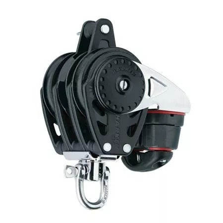 Harken 57mm Triple Carbo Ratchamatic Block Swivel w/Cam & Becket