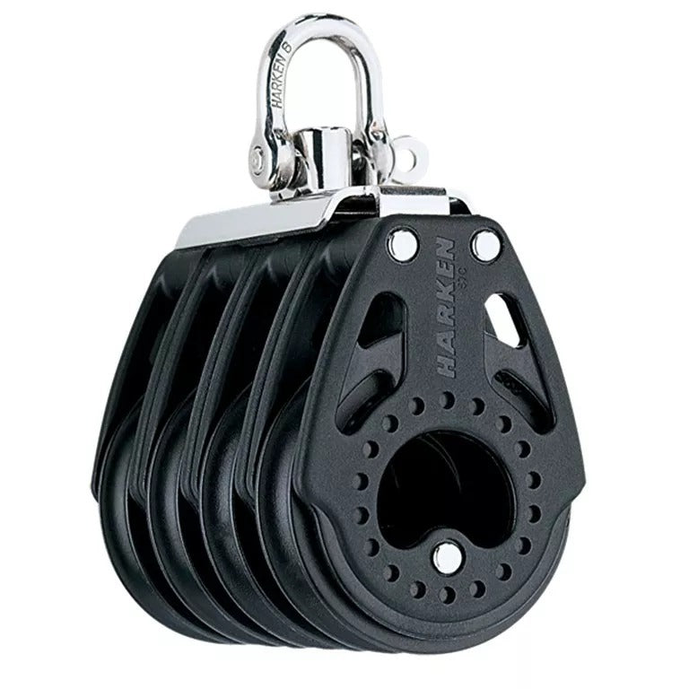 Harken 57mm Carbo Quad Swivel Block