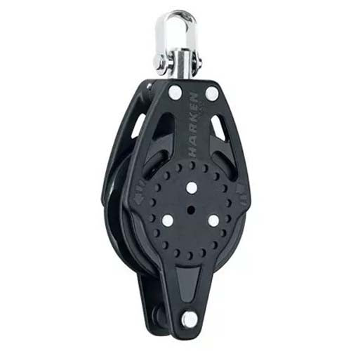 Harken 75mm Carbo Ratchamatic Block Swivel w/Becket