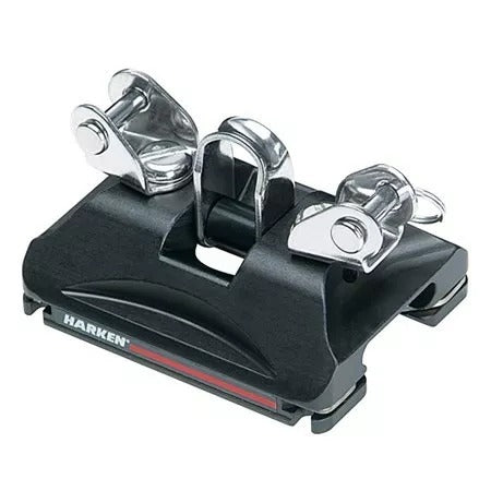 Harken 22mm Low-Load CB Car w/Pivoting Shackle, Control Tangs