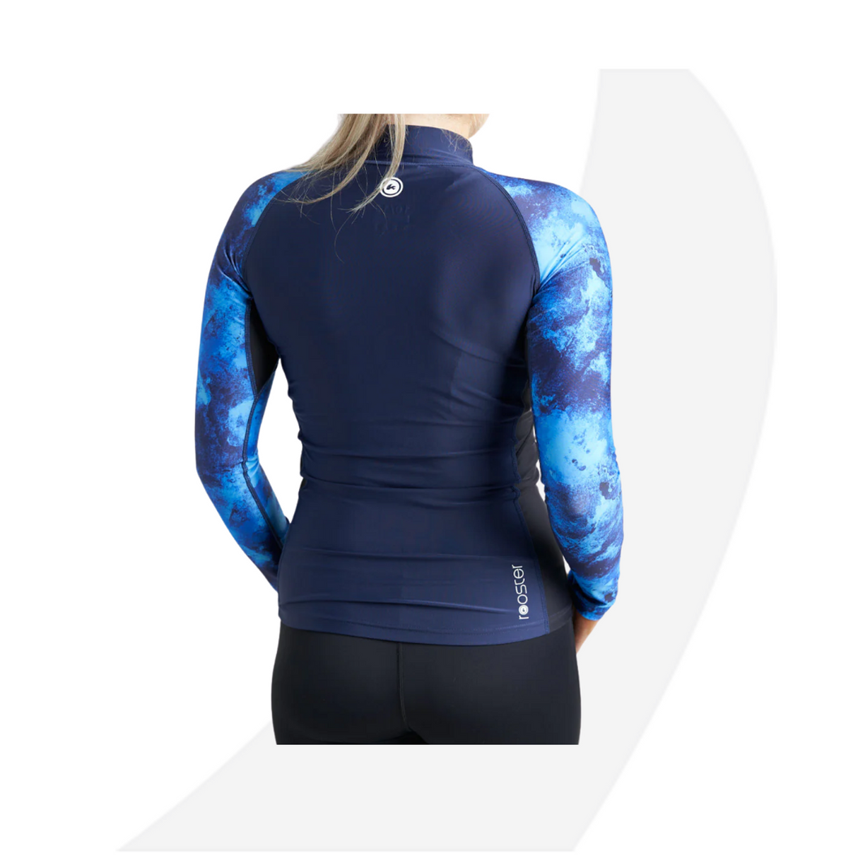 Rooster Womens Rash Top-Long Sleeved