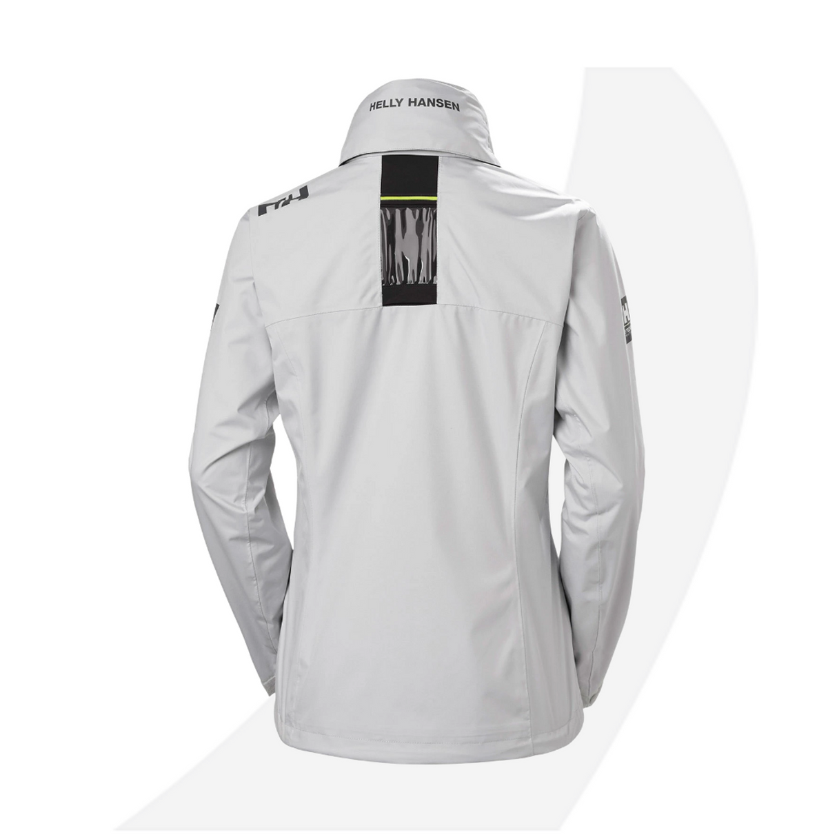 Helly Hansen Womens Crew Hooded Jacket, Gray