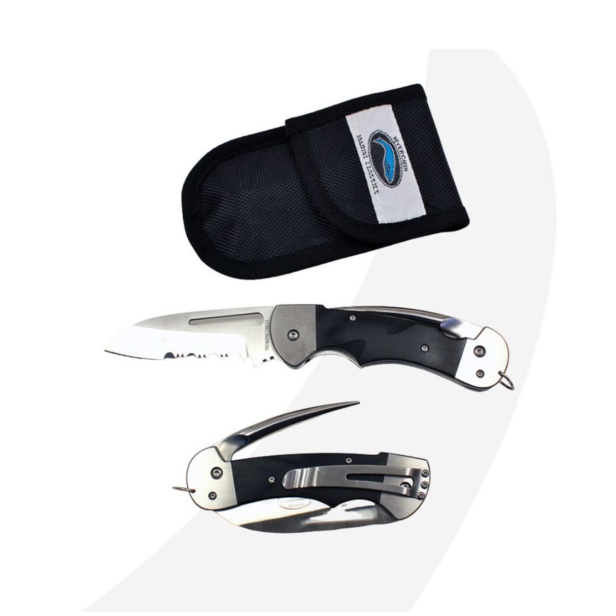 Myerchin Knives BF300P Gen 2 Black G10 Handle Captain Pro