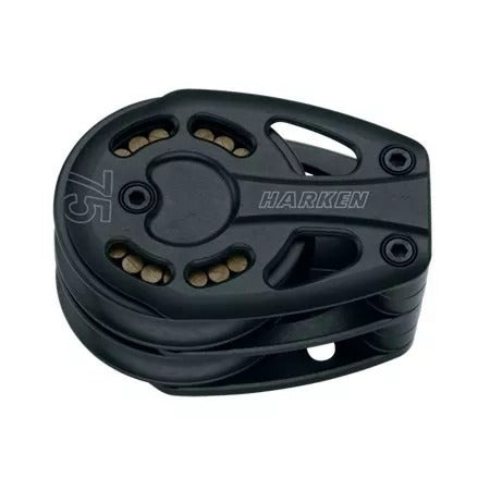 Harken 75mm Aluminum Double Footblock