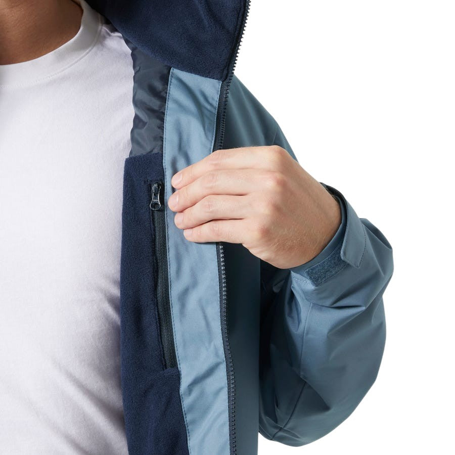 Helly Hansen Men’s Crew Hooded Midlayer Sailing Jacket 2.0