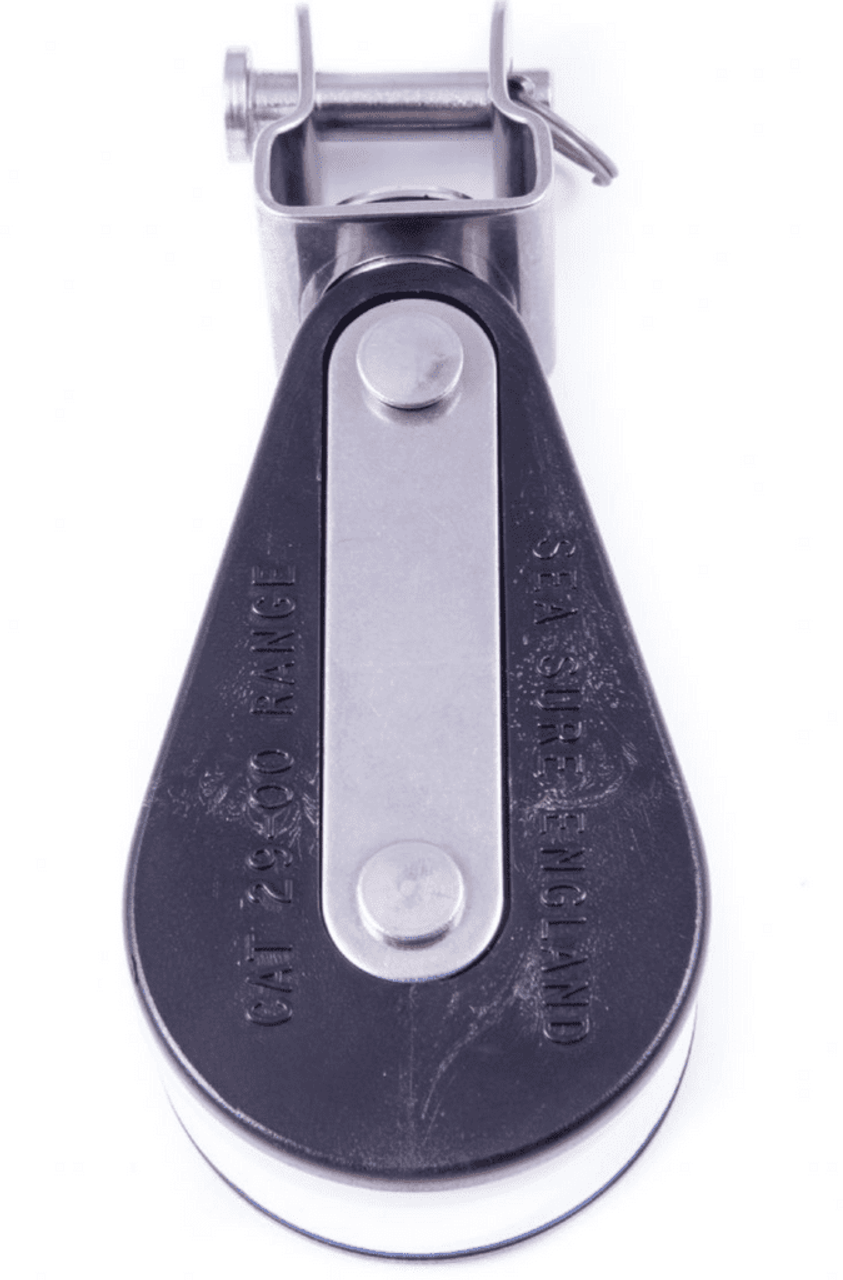 Sea Sure 50mm Single Block with Hanging Swivel