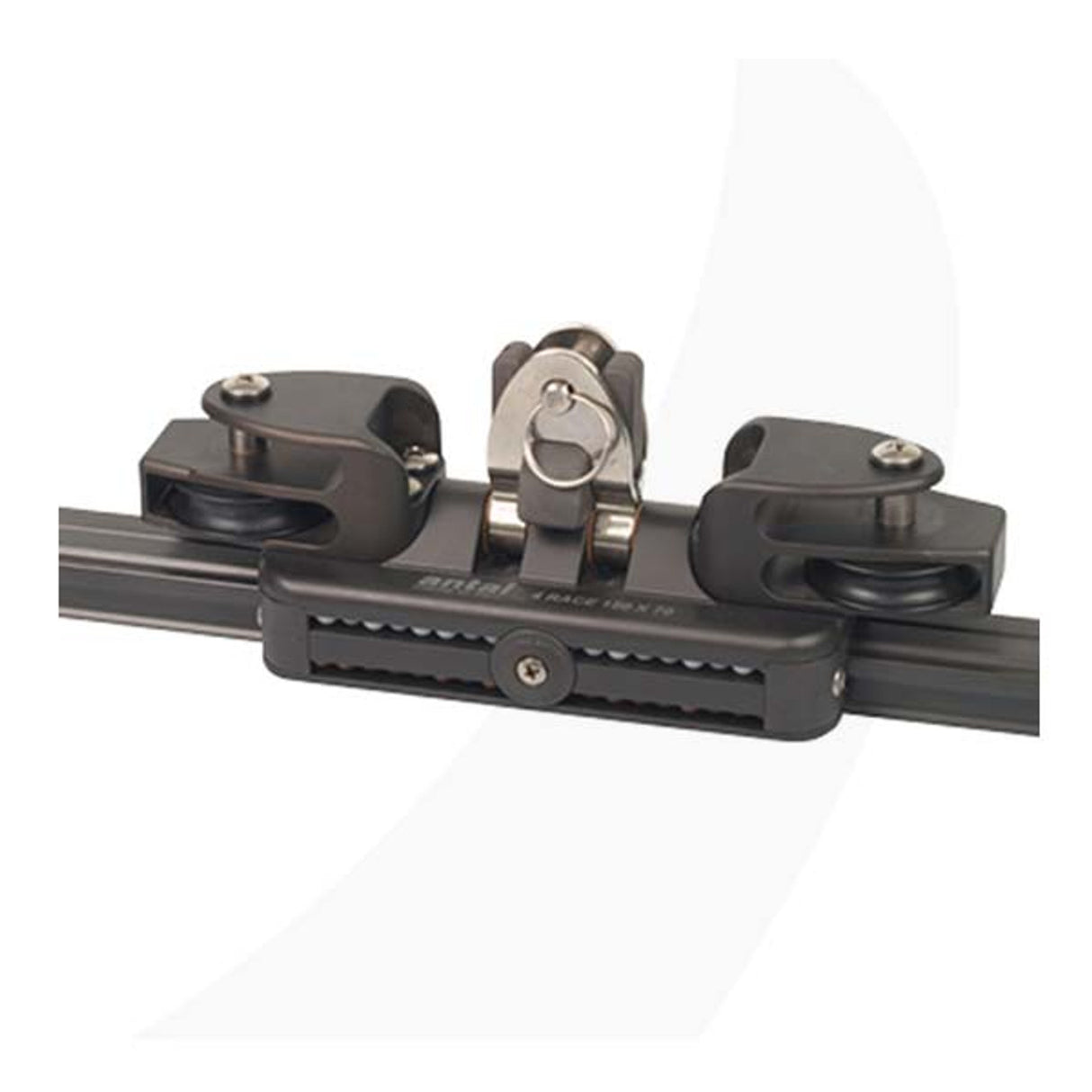 Antal 31x21 Track 150 BB Car, Toggle, Single Sheave, Becket
