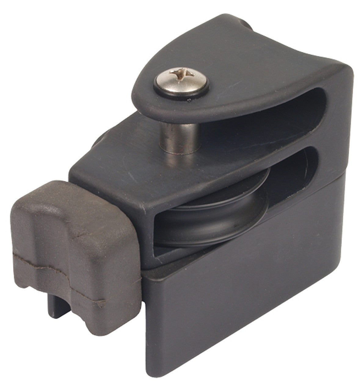 Antal 31x21 Track End Fitting, 45mm Single Sheave, Becket