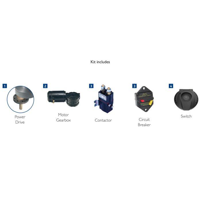Lewmar 45ST 12V Conversion Kit Contactor Pre-Mounted