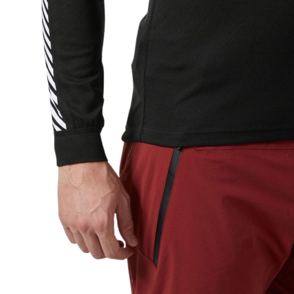Helly Hansen Men's HH Lifa Stripe Long-Sleeve Crew Base Layer