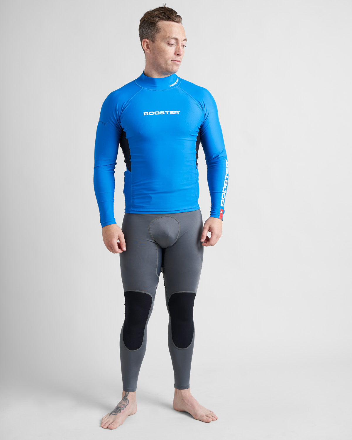 Rooster Rash Top-Long Sleeved