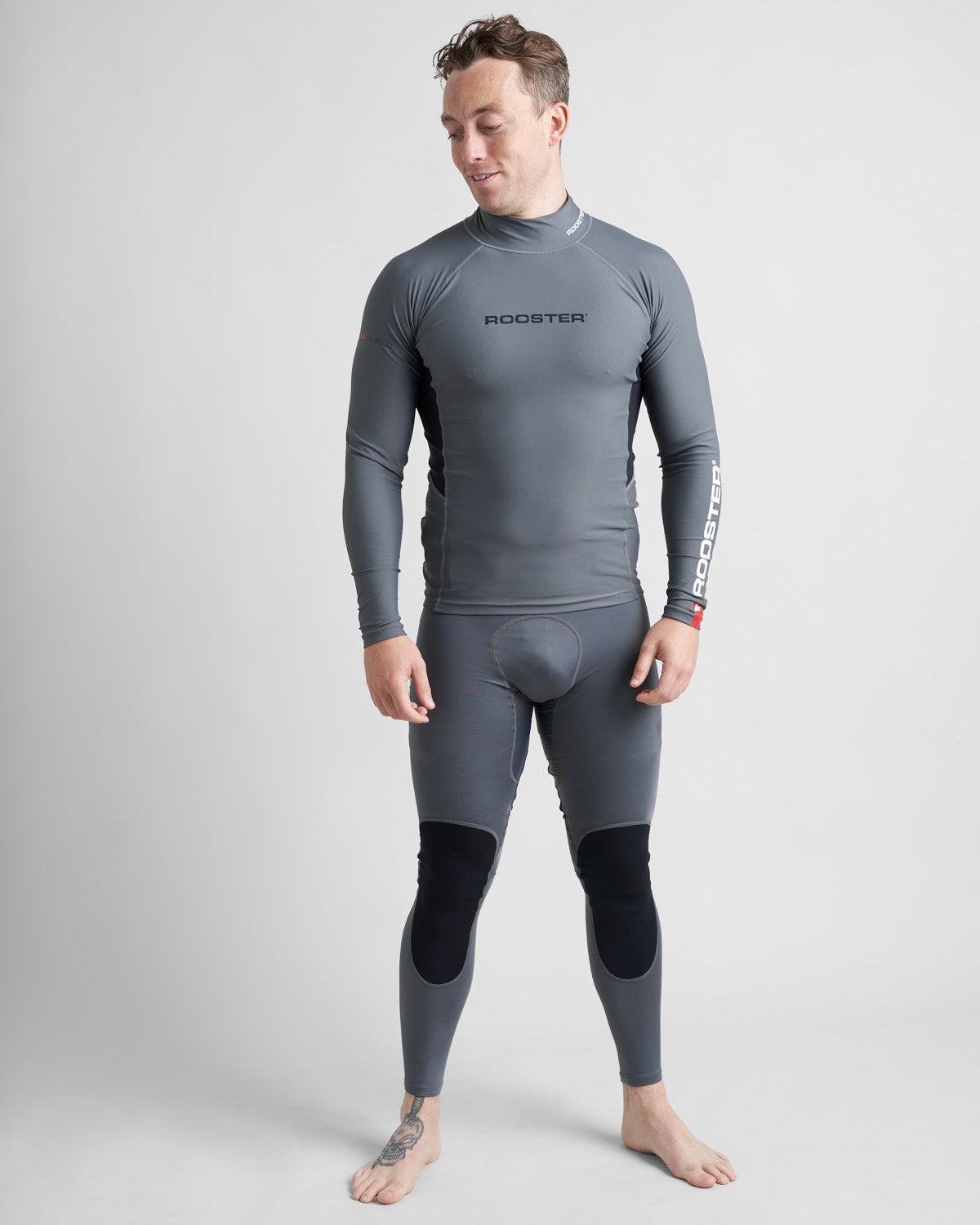 Rooster Rash Top-Long Sleeved