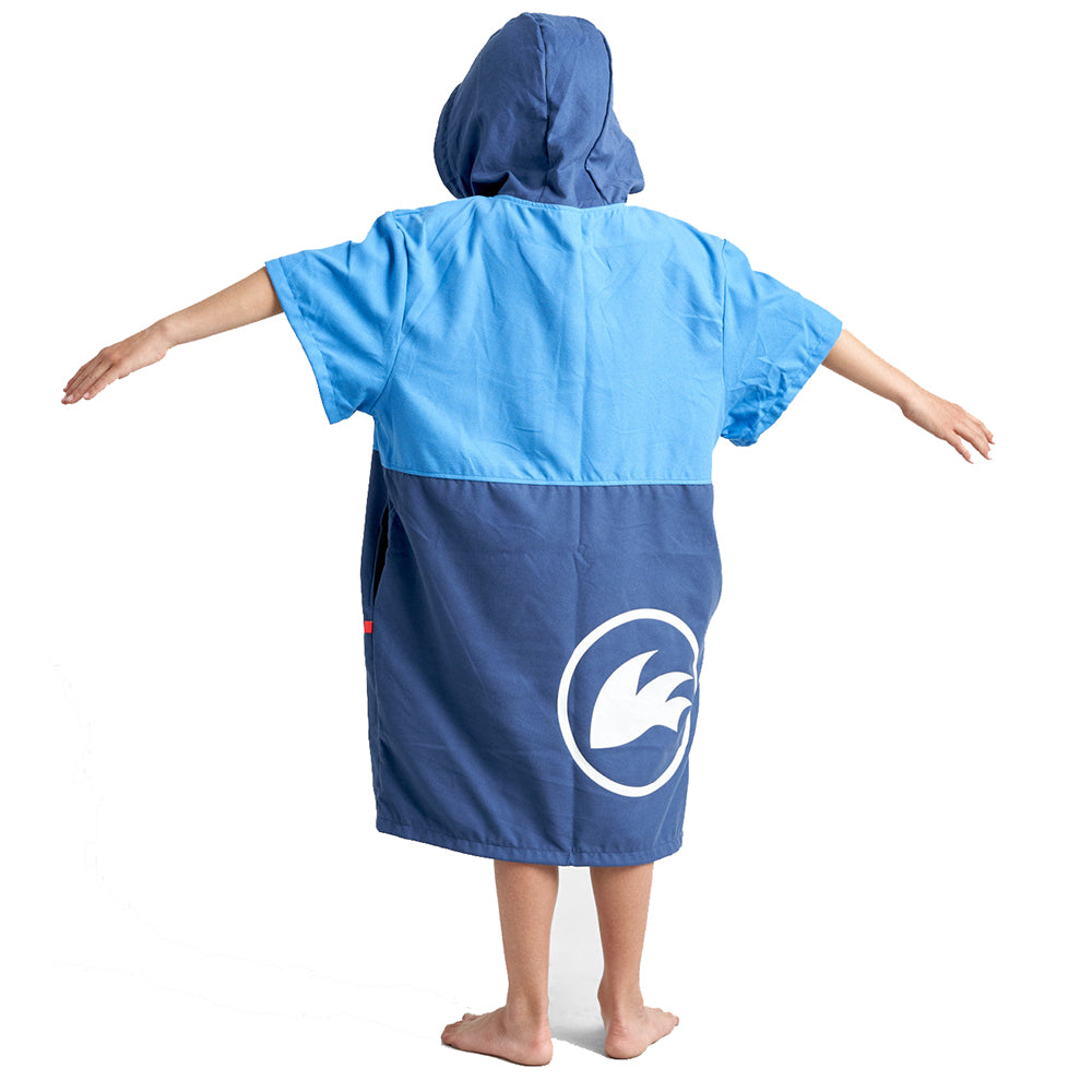 Rooster Junior Microfibre Quick Dry Poncho-J