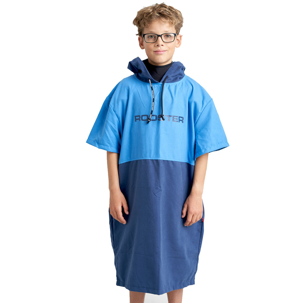 Rooster Junior Microfibre Quick Dry Poncho-J