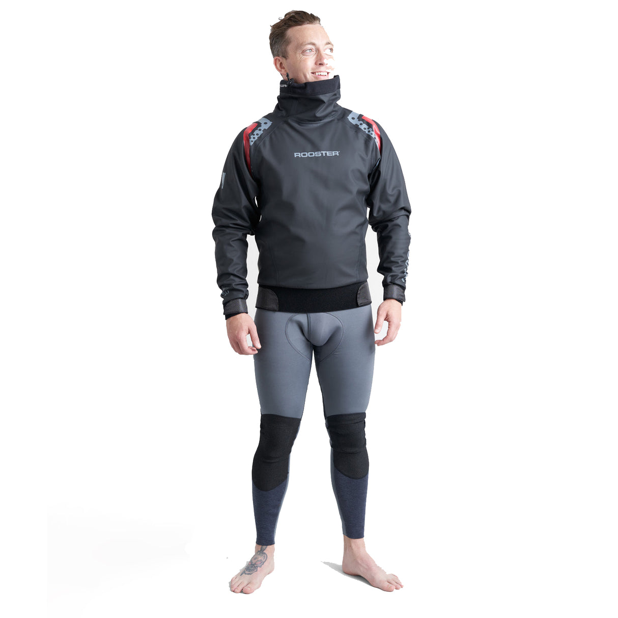 Rooster Pro Aquafleece Top (Black)