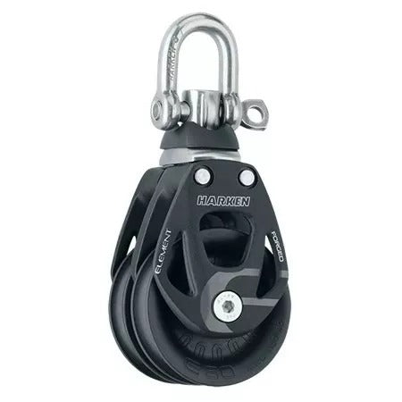 Harken 60mm Aluminum Element Double Swivel Block