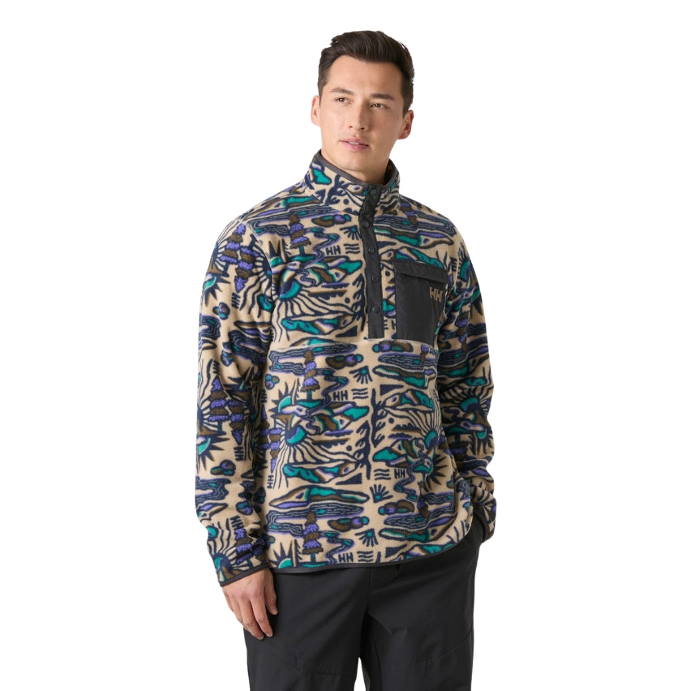 Helly Hansen Men's Maridalen Printed Fleece