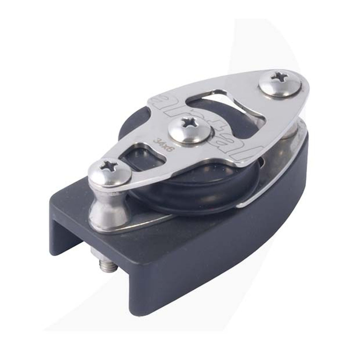 Antal 26X4 T-Track End Fitting w/ Single 34mm Sheave