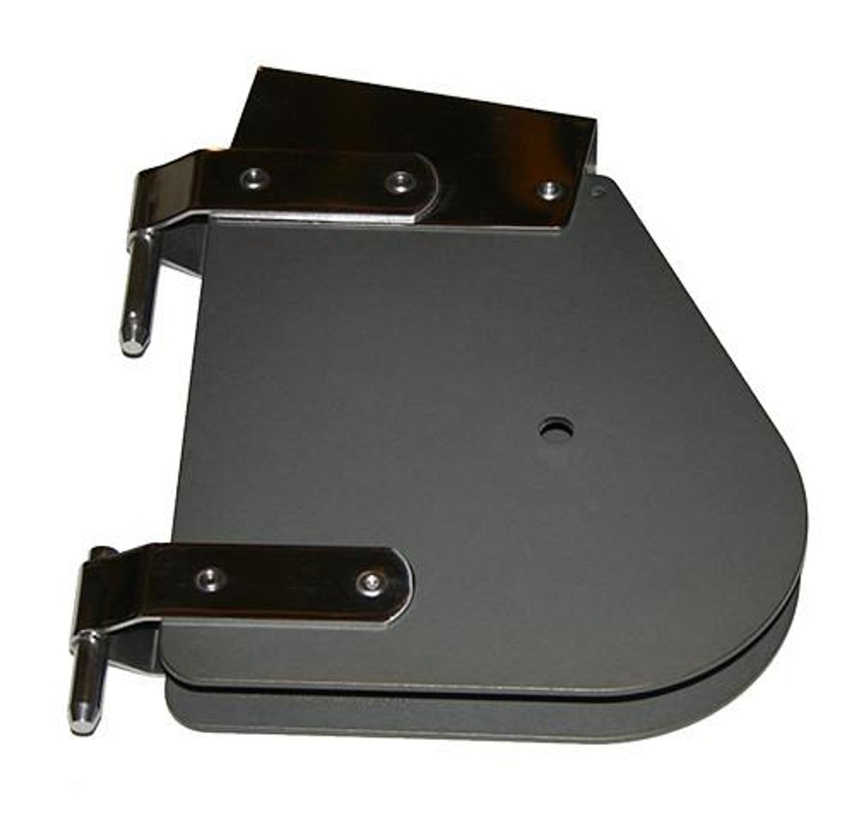 91113D - Laser Rudder Head - Dark Anodized - Laser Part