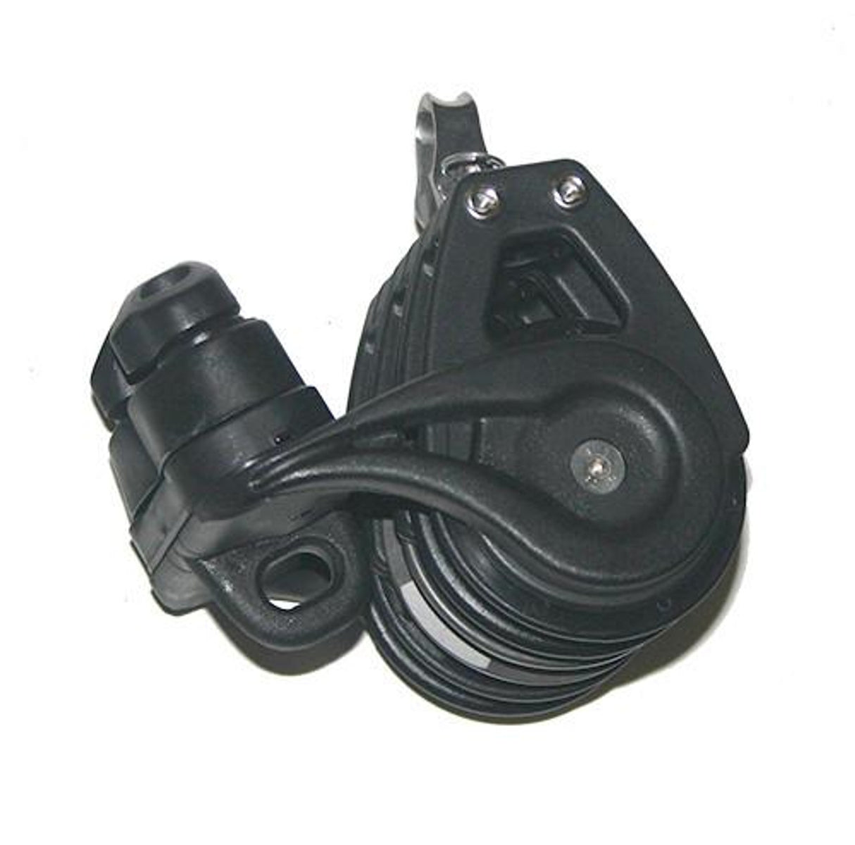 92084 - Triple Swivel Ratchet with Cam and Becket, Aluminum Sheave Hobie Orignal