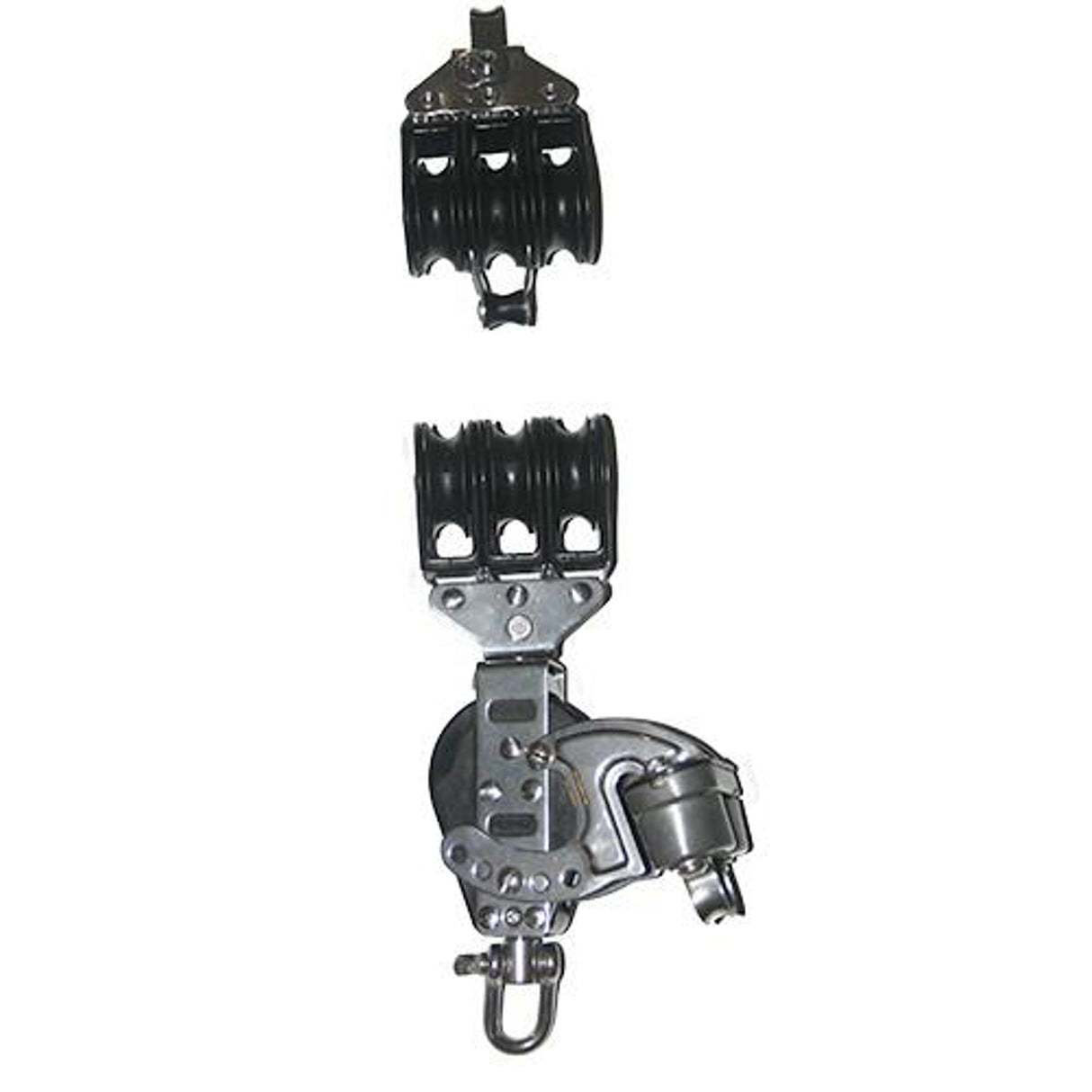 92773-335 7:1 Mainsheet Blocks Set - Ratchet with Aluminum Cam Cleat