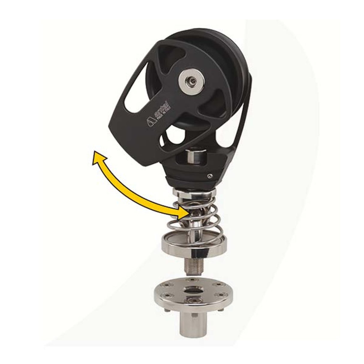 Antal 150mm Maxi Snatch Block On Screwed Eyebolt