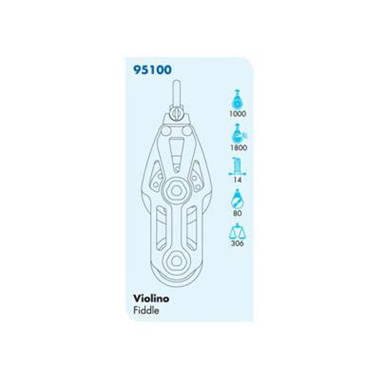 95100 Fiddle Swivel