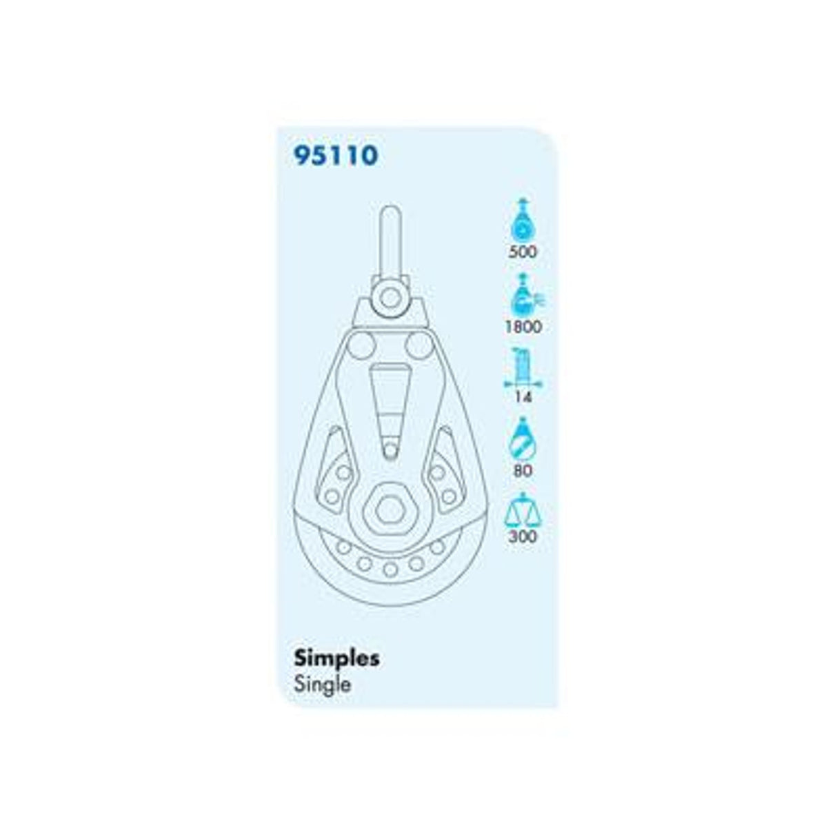 95110 Single Swivel